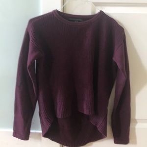Comfy, cotton, well shaped sweater